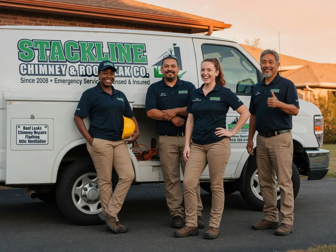 Chimney flashing repair company in Saratoga, AR